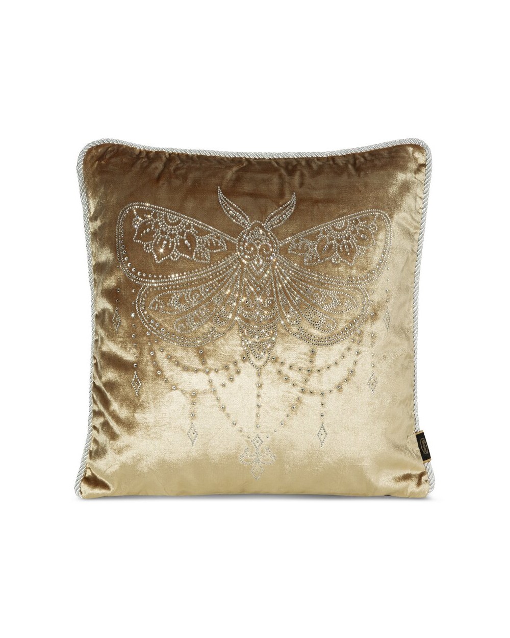 Poszewka velvet 40x40 Royal 8 miodowa Eurofirany