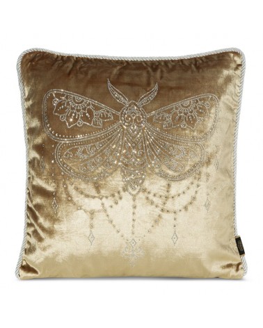 Poszewka velvet 40x40 Royal 8 miodowa Eurofirany