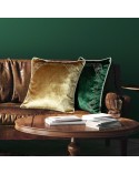 Poszewka velvet 40x40 Royal 9 ciemnozielona Eurofirany