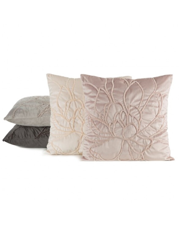 Poszewka velvet 45x45 Sandi pudrowa Eurofirany