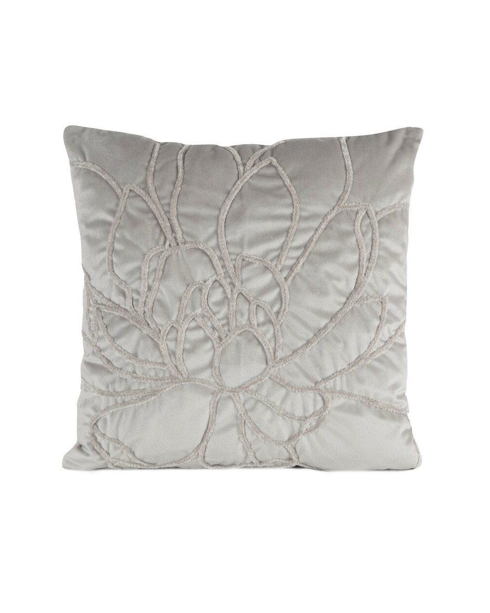 Poszewka velvet 45x45 Sandi srerbna Eurofirany