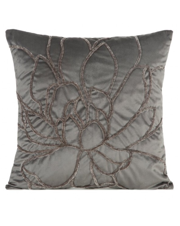 Poszewka velvet 45x45 Sandi stalowa Eurofirany