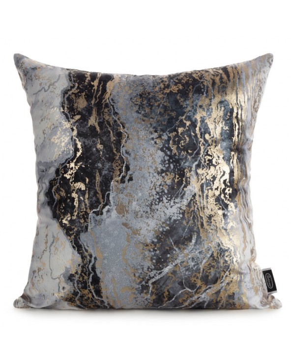 Poszewka velvet 45x45 Sofi stalowa/szara Eurofirany