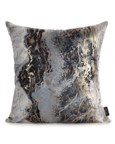 Poszewka velvet 45x45 Sofi stalowa/szara Eurofirany
