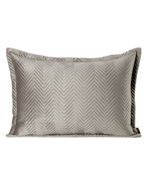 Poszewka velvet 50x70 Sofia beżowa Eurofirany