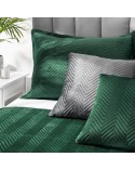 Poszewka velvet 50x70 Sofia ciemnozielona Eurofirany