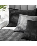 Poszewka velvet 50x70 Sofia czarna Eurofirany