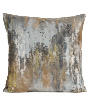 Poszewka velvet 45x45 Tina musztardowa Eurofirany