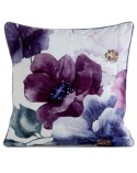 Poszewka velvet 45x45 Velvet 124 fioletowa/kremowa Eurofirany