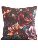 Poszewka velvet 45x45 Velvet 129 ceglasta/turkusowa Eurofirany