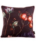 Poszewka velvet 45x45 Velvet 130 bordowa/turkusowa Eurofirany