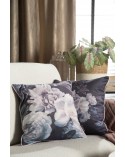 Poszewka velvet 45x45 Velvet 134 fioletowa/czarna Eurofirany