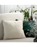 Poszewka velvet 45x45 Velvet 147B ciemnozielona Eurofirany