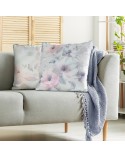 Poszewka velvet 45x45 Velvet 153 kremowa/różowa Eurofirany
