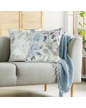 Poszewka velvet 45x45 Velvet 155 biała/beżowa Eurofirany