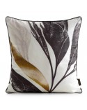 Poszewka velvet 45x45 Velvet 167 biała/czarna Eurofirany