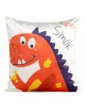 Poszewka velvet 45x45 Kids 8A biała/pomarańczowa Eurofirany