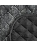 Narzuta velvet 220x240 Blink 3 stalowa/srebrna Eurofirany