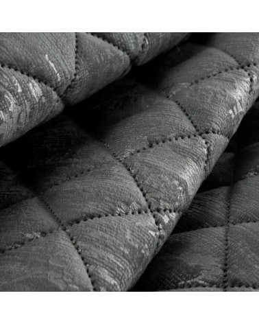Narzuta velvet 220x240 Blink 3 stalowa/srebrna Eurofirany