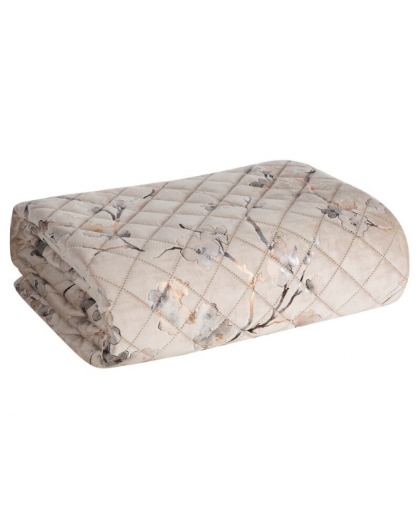 Narzuta velvet 170x210 Blink 5 beżowa Eurofirany