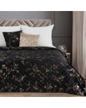 Narzuta velvet 200x220 Blink 5 czarna Eurofirany