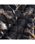 Narzuta velvet 200x220 Blink 5 czarna Eurofirany