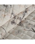 Narzuta velvet 170x210 Blink 5 kremowa Eurofirany