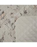 Narzuta velvet 200x220 Blink 5 kremowa Eurofirany