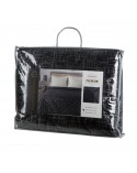 Narzuta velvet 170x210 Blink 6 czarna Eurofirany