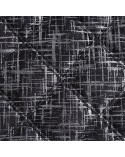 Narzuta velvet 170x210 Blink 6 czarna Eurofirany