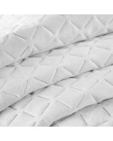 Narzuta velvet 200x220 Dimon biała Eurofirany