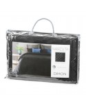Narzuta velvet 170x210 Dimon czarna Eurofirany