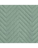 Narzuta mikrofibra 220x240 Len 3 zielona Eurofirany