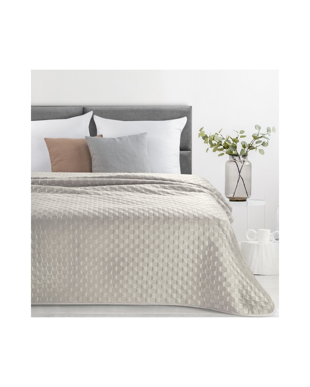 Narzuta velvet 170x210 Sofia 4 beżowa Eurofirany