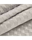 Narzuta velvet 170x210 Sofia 4 beżowa Eurofirany