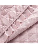 Narzuta mikrofibra 170x210 Vanesa pudrowa Eurofirany
