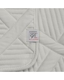 Narzuta mikrofibra 170x210 Alara 5 srebrna Eurofirany