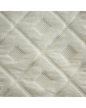 Narzuta mikrofibra 200x220 Alara 6 kremowa Eurofirany