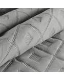 Narzuta mikrofibra 220x240 Alara 6 srebrna Eurofirany