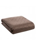 Narzuta velvet 220x240 Luiz 5 ciemnobeżowa Eurofirany