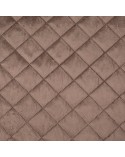 Narzuta velvet 220x240 Luiz 5 ciemnobeżowa Eurofirany