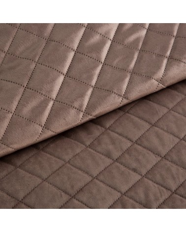 Narzuta velvet 220x240 Luiz 5 ciemnobeżowa Eurofirany
