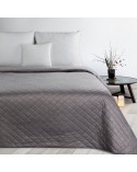 Narzuta velvet 170x210 Luiz 5 srebrna Eurofirany