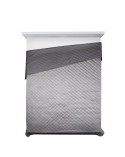 Narzuta velvet 170x210 Luiz 5 srebrna Eurofirany