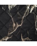 Narzuta velvet 170x210 Luiz 6 czarna/złota Eurofirany