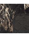 Narzuta velvet 170x210 Luiz 6 czarna/złota Eurofirany