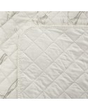 Narzuta velvet 200x220 Luiz 6 kremowa/złota Eurofirany