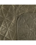 Narzuta velvet 200x220 Luiz 3 brązowa Eurofirany