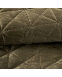 Narzuta velvet 200x220 Luiz 3 brązowa Eurofirany