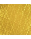 Narzuta velvet 200x220 Luiz 3 musztardowa Eurofirany